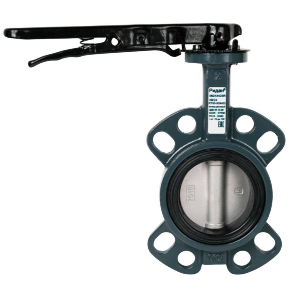 Затвор дисковый поворотный Ридан ЗДМ 03.16.80 DN80 PN16 НС-1448010