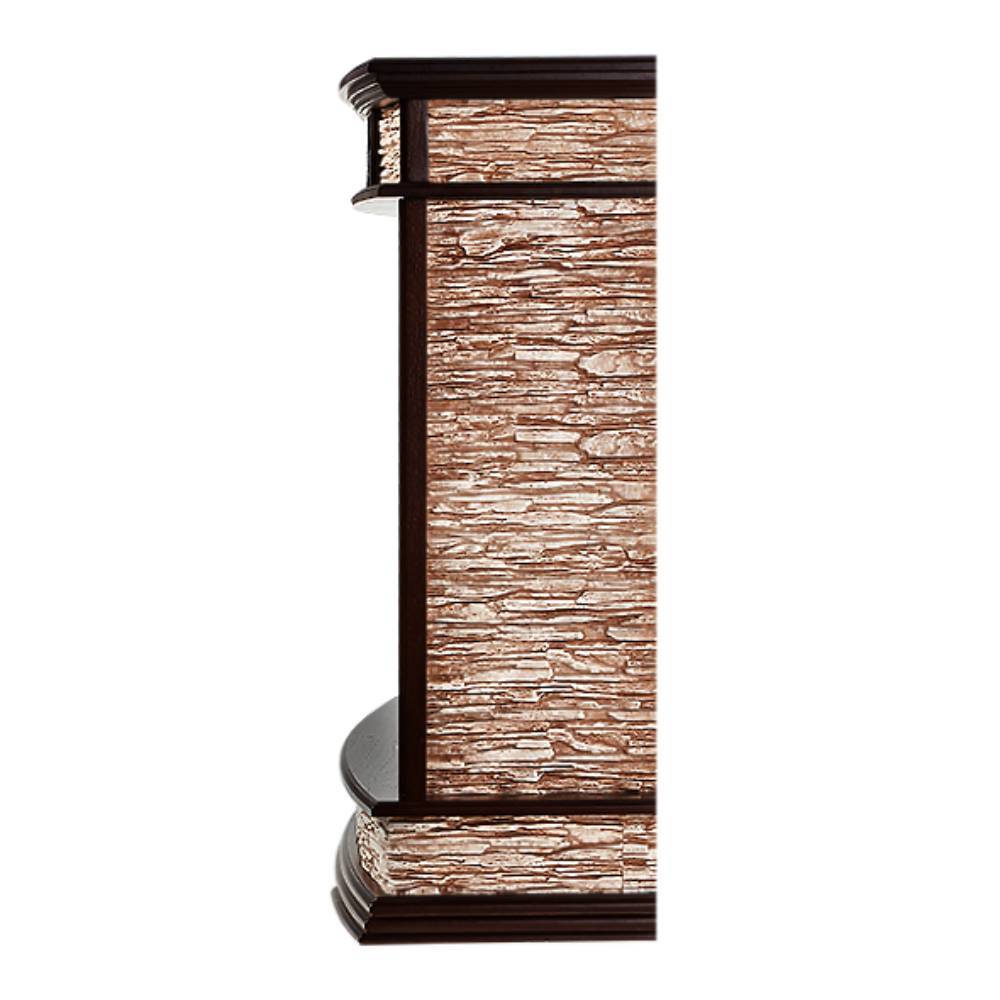 Каминокомплект Electrolux Scala 25 сланец скалистый бурый шпон темный дуб с очагом EFP/P-2720RLS 1284830