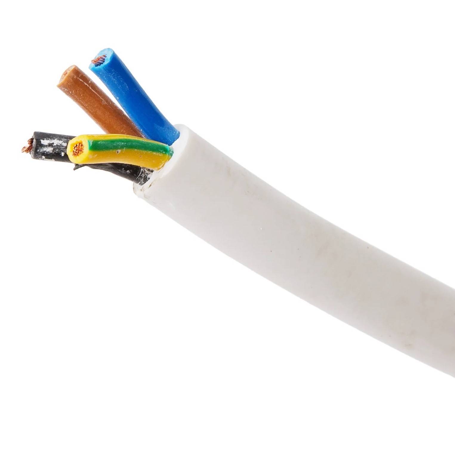 Провод ПромЭл ПВС 4х1.5 мм² ГОСТ бухта 100 м 1344272