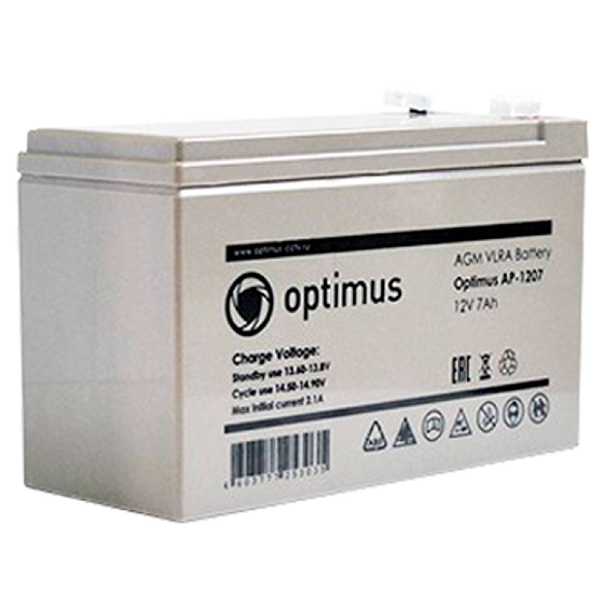 Аккумулятор резервный ZONT AP 1207 12 В 7 Ач AP 1207