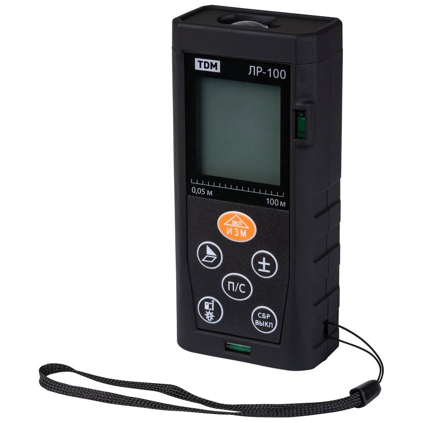 Дальномер лазерный TDM ELECTRIC Алмаз ЛР-100 100 м SQ1025-0103