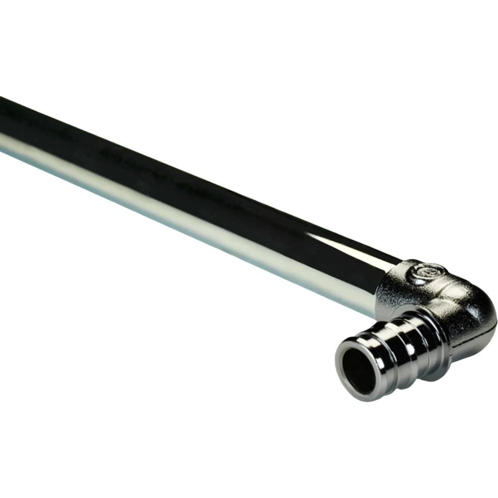 Угольник Giacomini GX с хромированной трубкой 16x15 мм 250 мм GX128X013