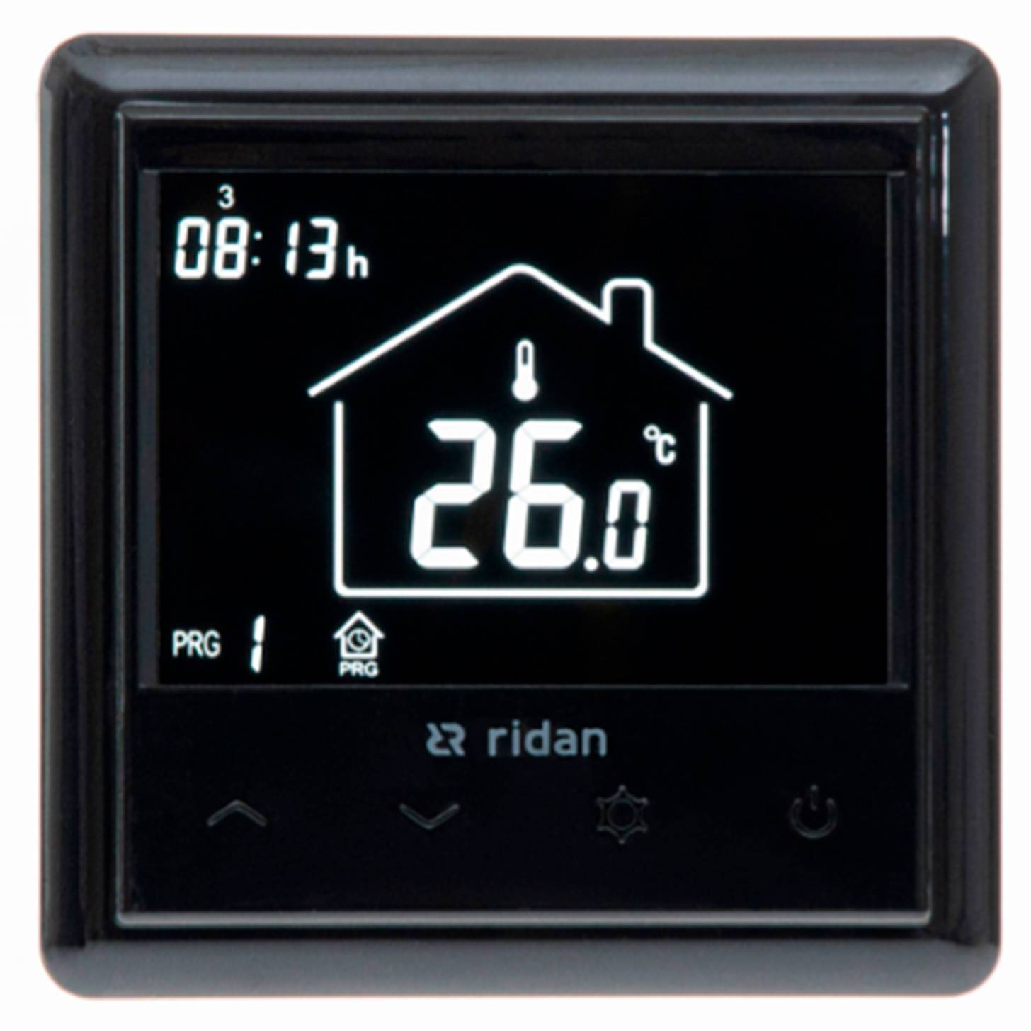 Термостат комнатный Ридан WT-RB 230 В черный 088L1151R