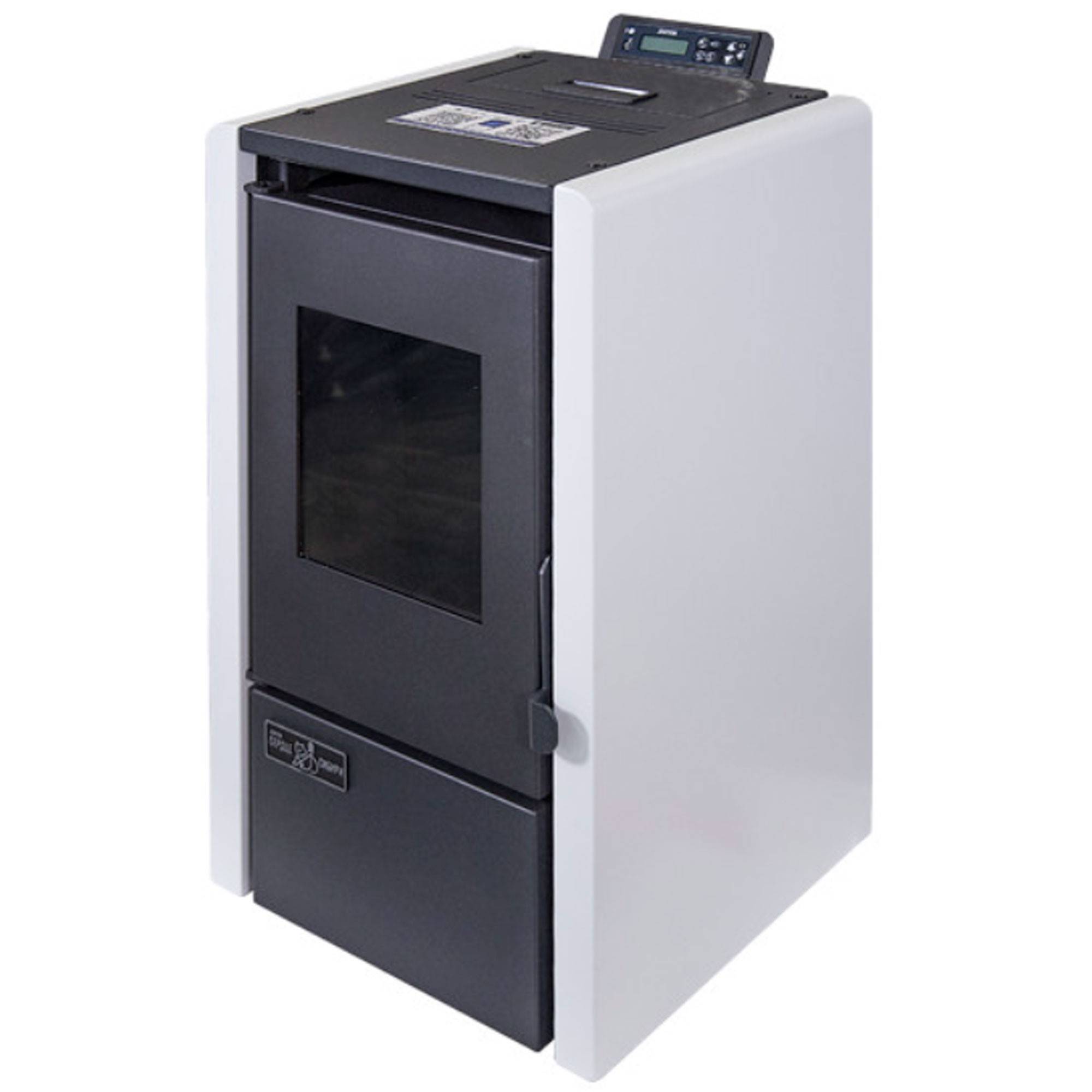 Камин пеллетный ZOTA A9H20 9 кВт WiFi black 00-00001292