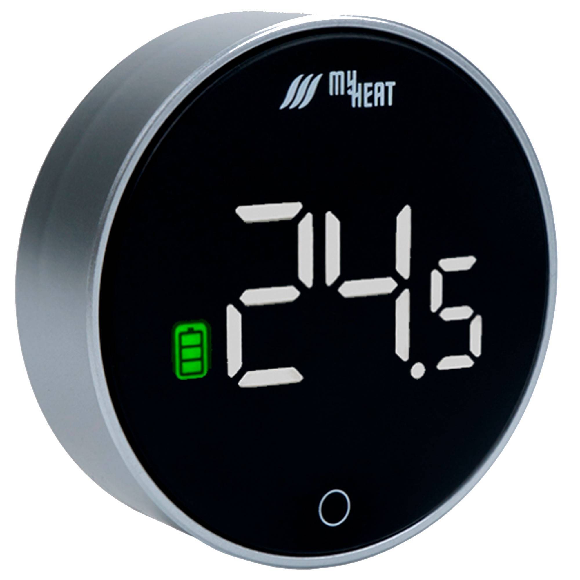 Термостат комнатный MyHeat серебристый 1726351