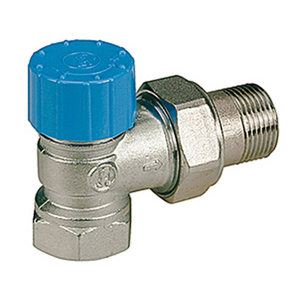 Вентиль термостатический Giacomini угловой 1/2 под термоголовку M30x1.5 R401HX033