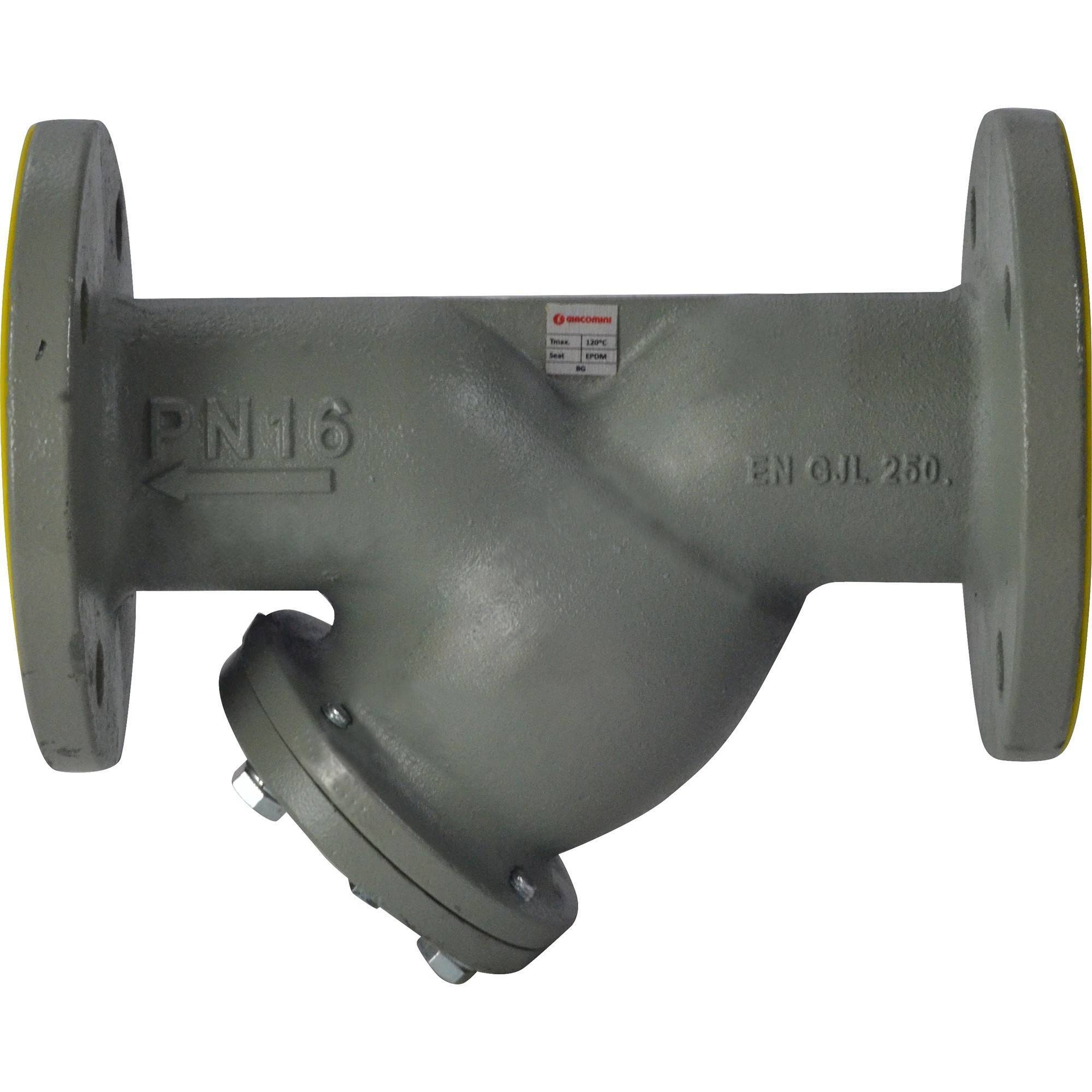 Фильтр сетчатый Giacomini R74FL косой фланцевый DN250 R74FLY025