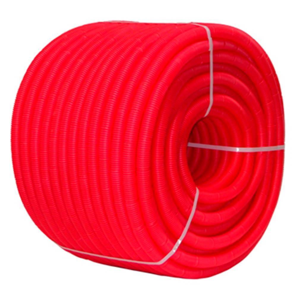 Труба защитная гофрированная Uni-Fitt 28 мм синяя (для труб 20 мм) 50 м 1512676