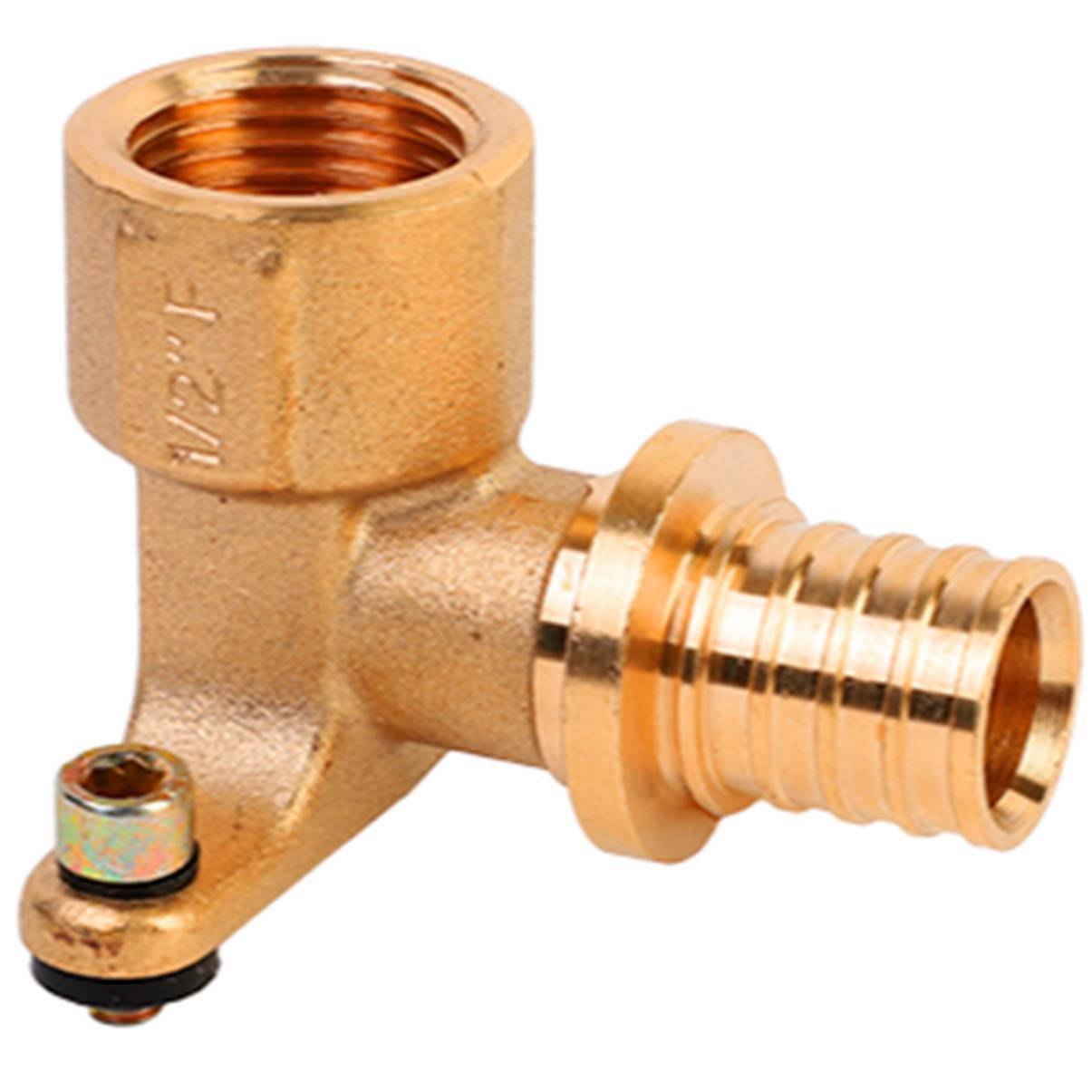 Угольник аксиальный настенный MVI 16x1/2 с внутренней резьбой ASF.633.0404