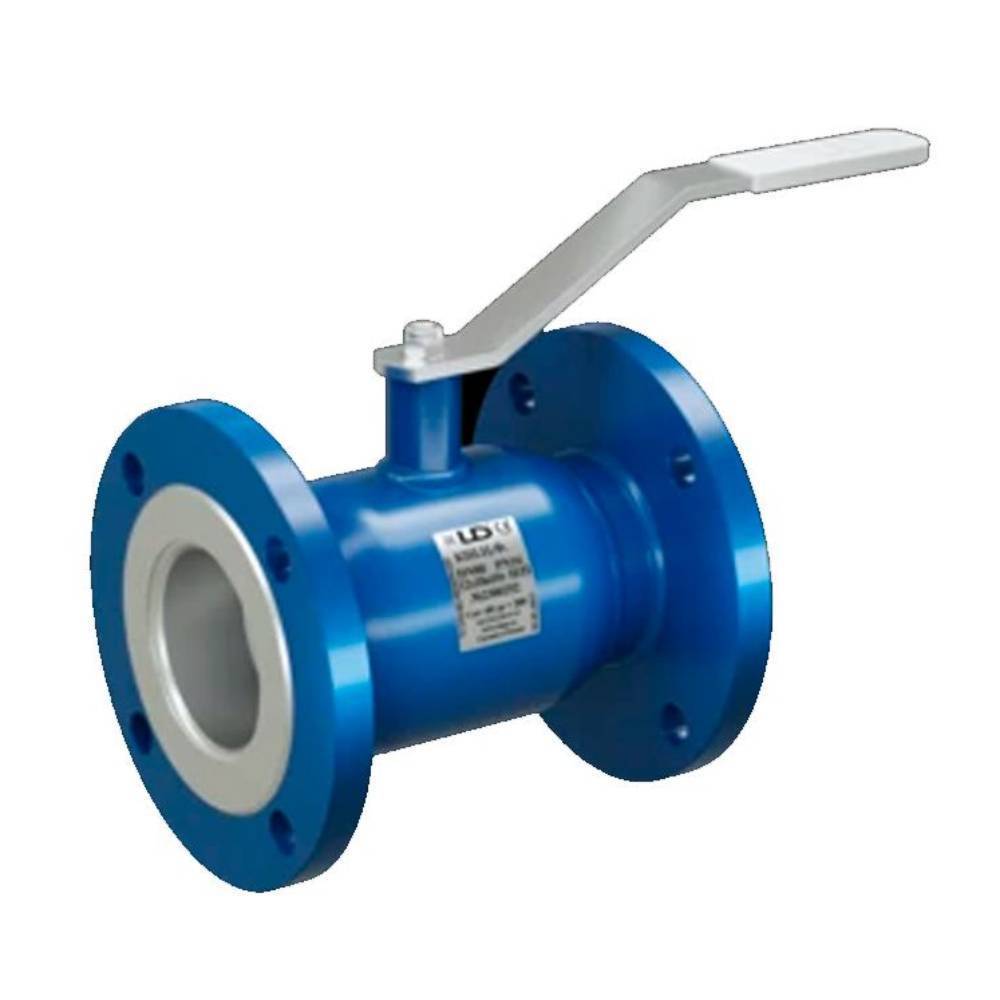 Кран шаровой фланцевый LD Ду 65 Ру 16 неполнопроходной сталь 12Х18Н10Т КШ.Ц.Ф.065.016.Н/П.03