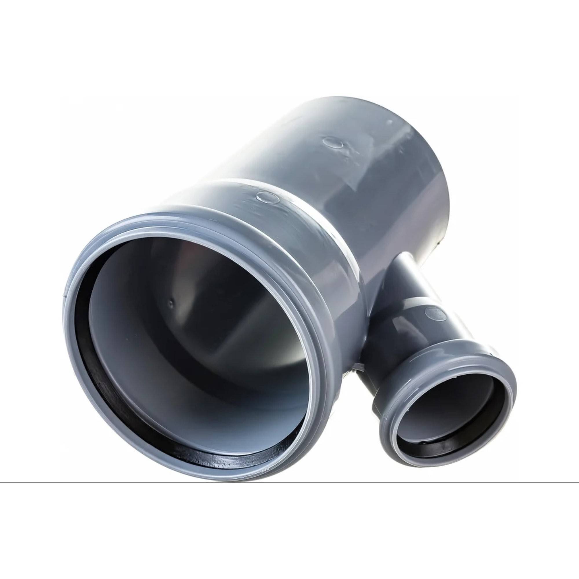 Тройник канализационный Политэк 110х50 мм 45° внутренний (50) 201154