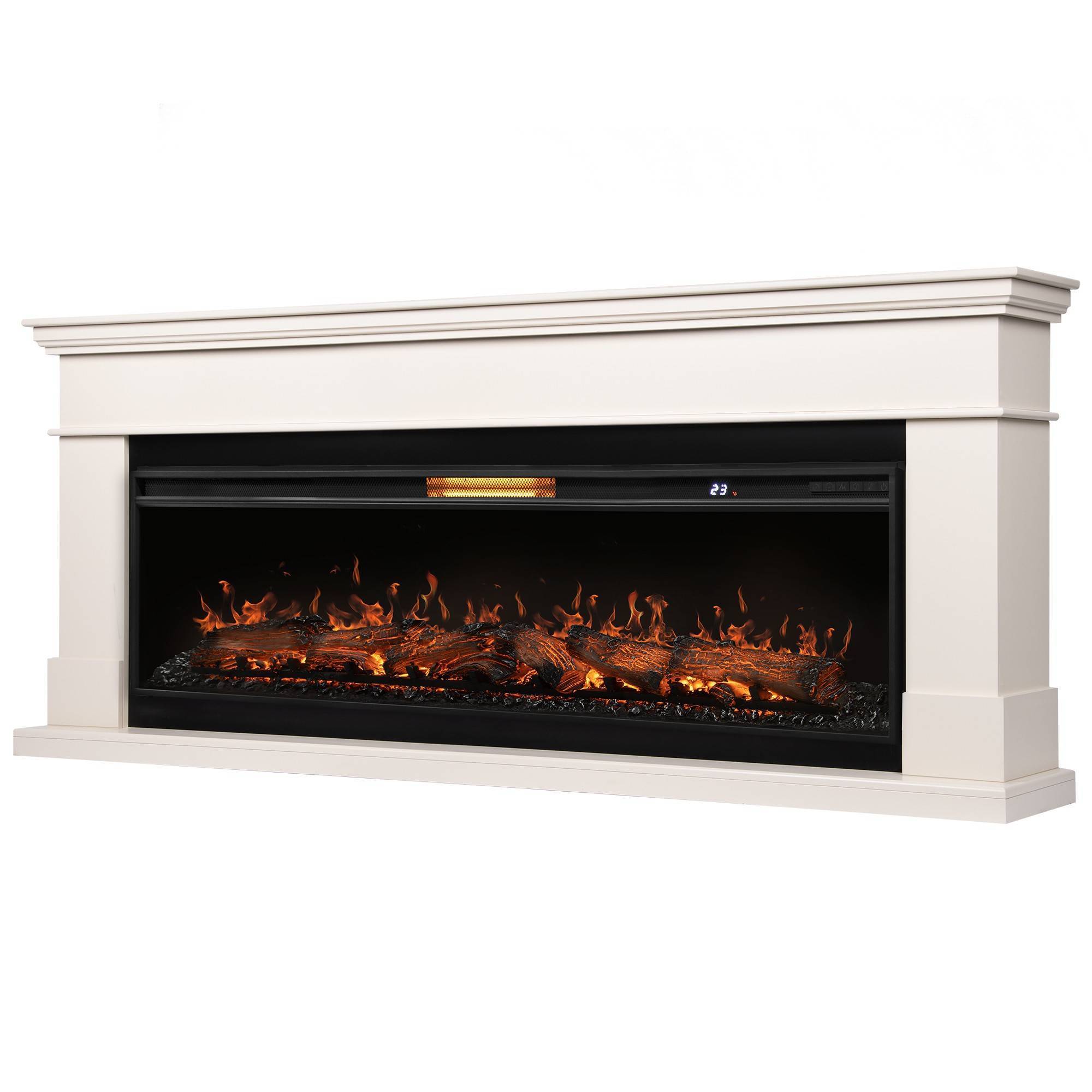 Каминокомплект Royal Thermo Aurora RTFP/P-AR60LS с порталом California 60 IV молочный НС-1721292