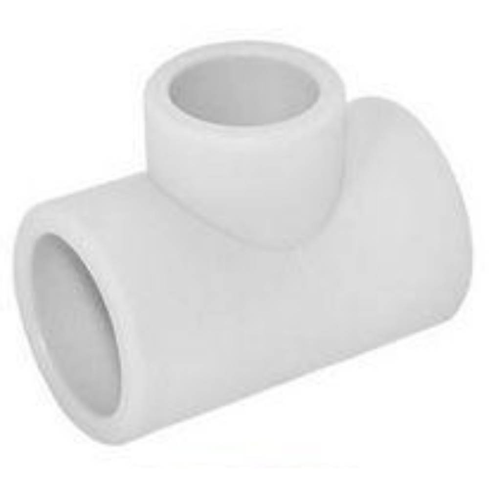 Тройник полипропиленовый TEBO PP-R переходной 32x50x32 мм серый 016040215