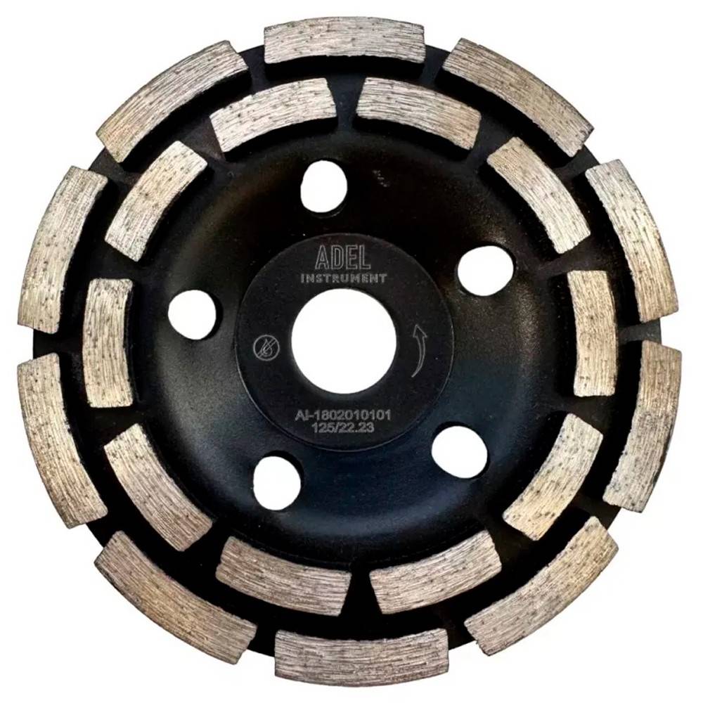 Чашка алмазная двухрядная Адель 125х22.2 мм 1606074
