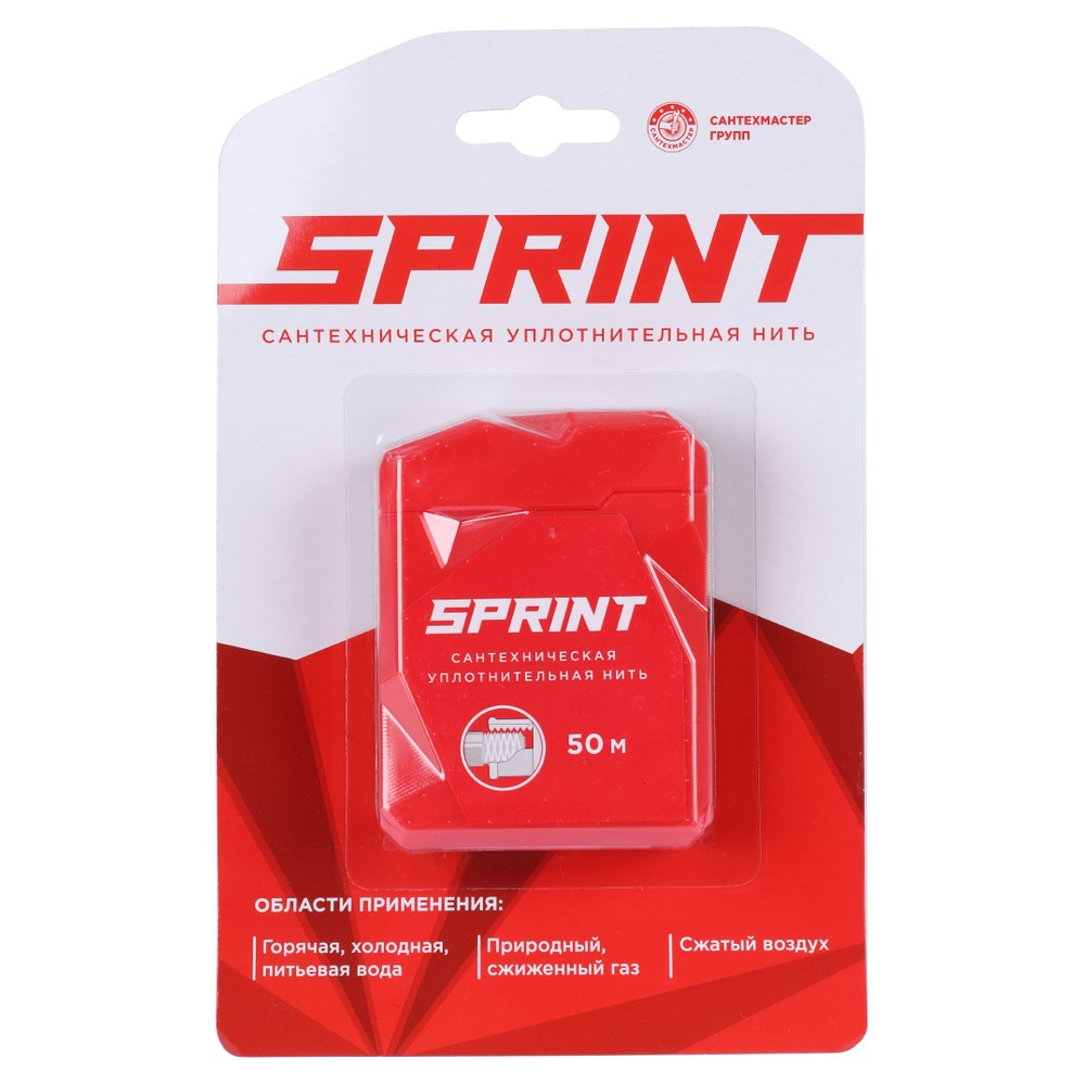 Нить уплотнительная Сантехмастер Sprint 50 м бокс 1151320