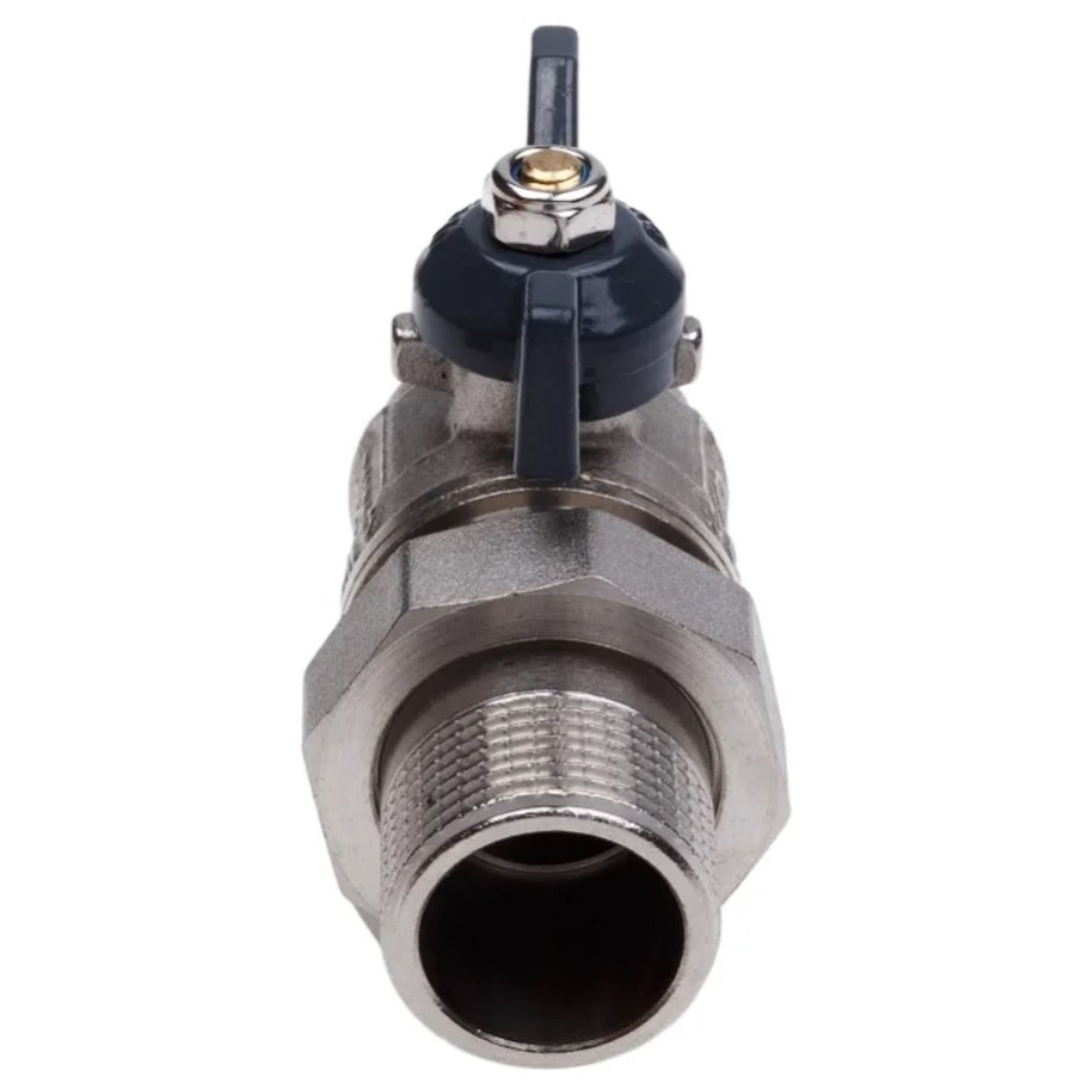 Кран шаровой AQUALINK со сгоном угловой ВН 1/2 бабочка 1524290