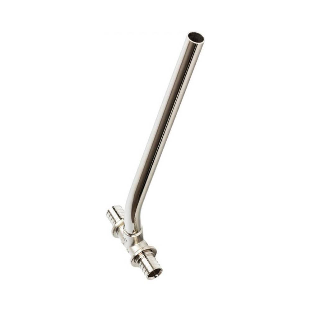 Тройник аксиальный РОСТерм Т-образный для подключения радиатора 20х15х16 мм 1517721