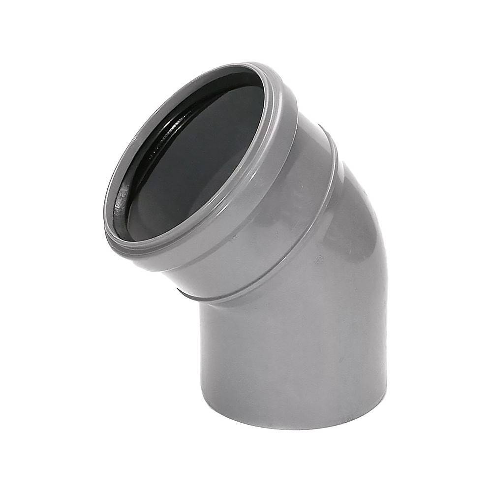 Отвод для внутренней канализации VALFEX PP-H 50 мм 30° 20122050