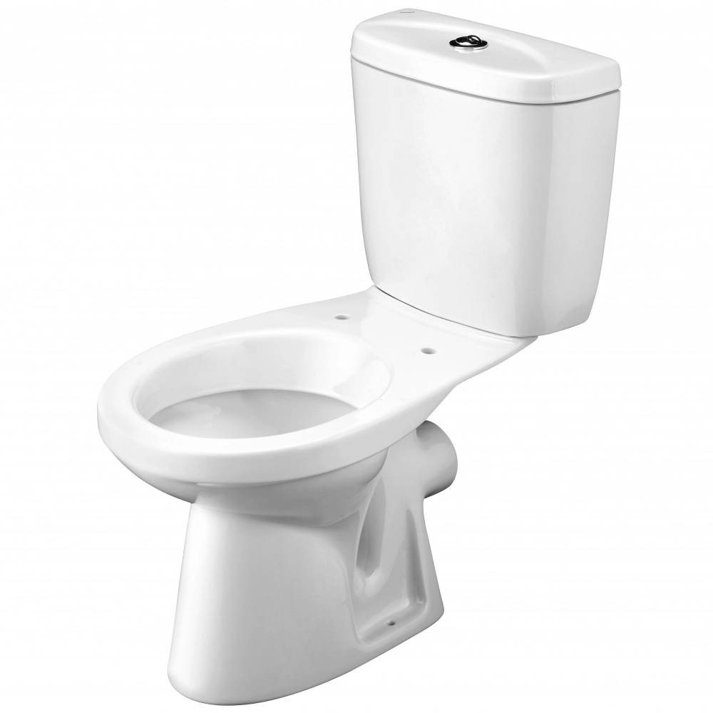 Унитаз-компакт Santek Анимо горизонтальный выпуск с сиденьем и бачком 1WH302132