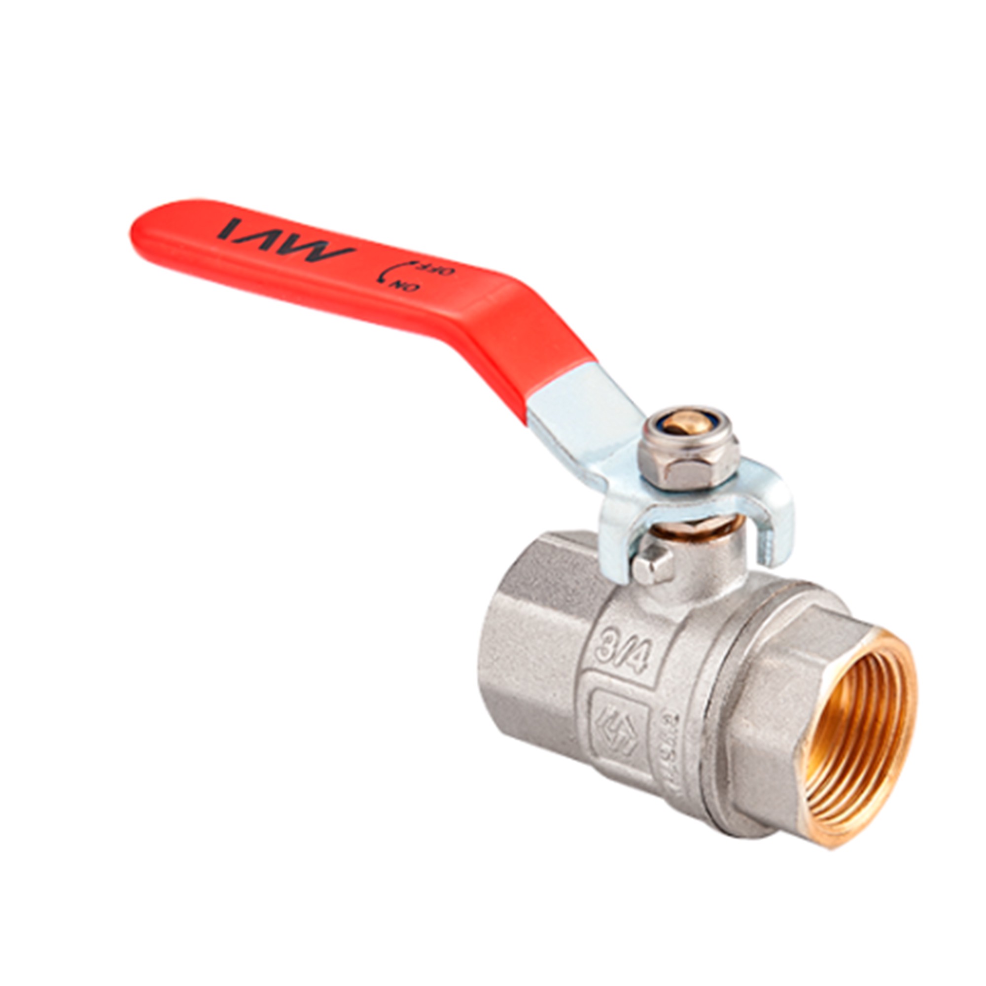 Кран шаровый полнопроходной MVI 1 1/2 PN40 ВР-ВР рычаг BV.11.08