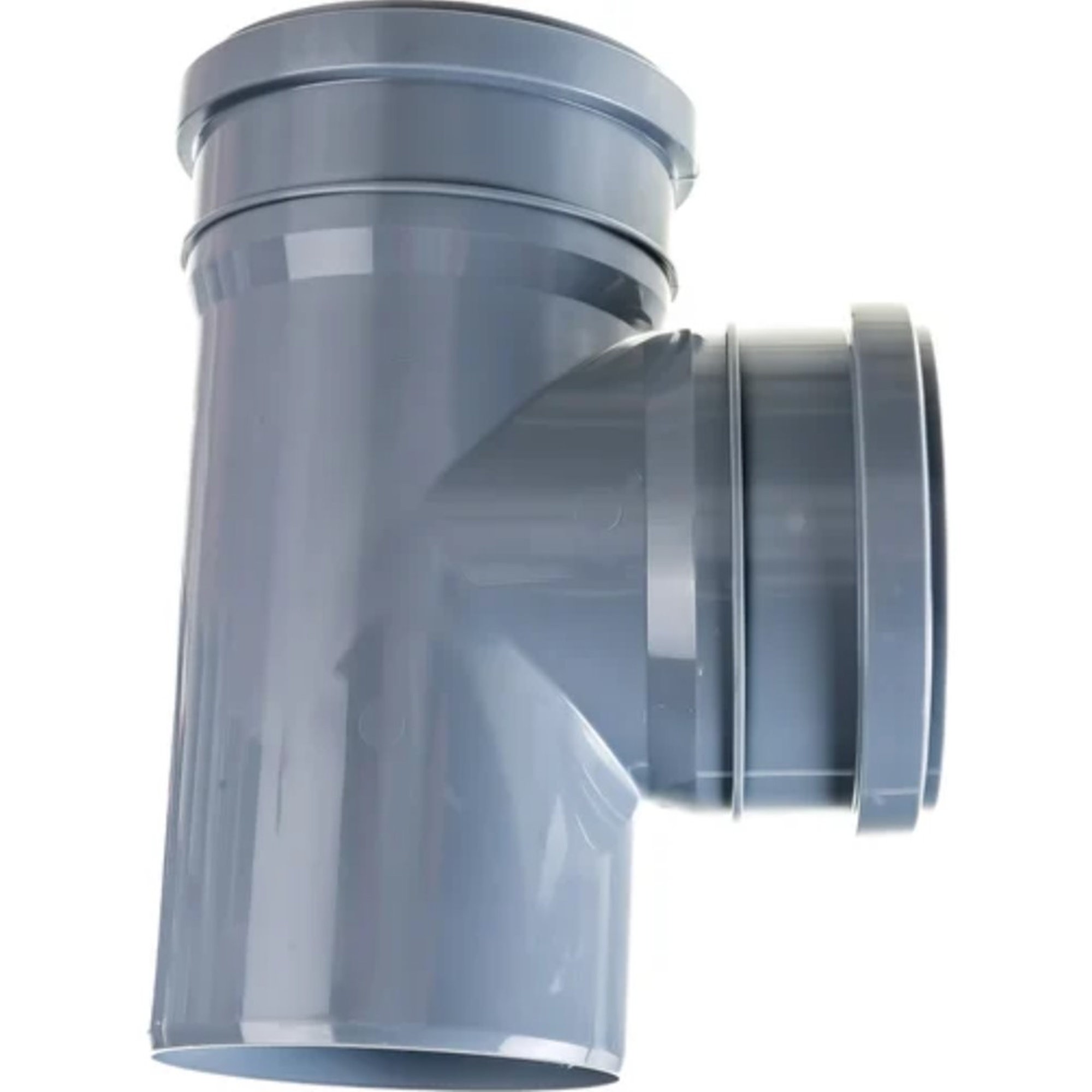 Тройник канализационный Политэк 110х110 мм 87.5° внутренний (30) 201187