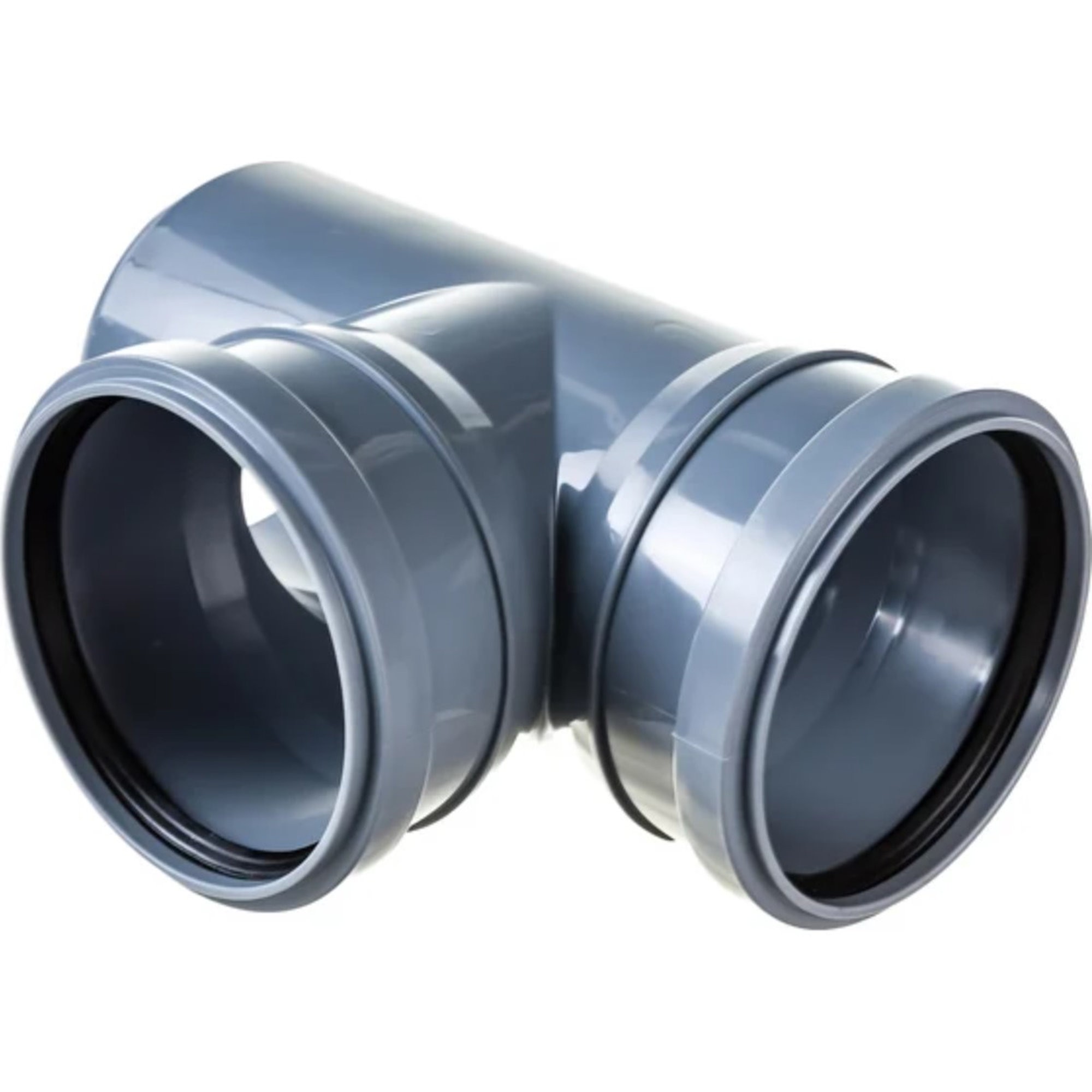 Тройник канализационный Политэк 110х110 мм 87.5° внутренний (30) 201187