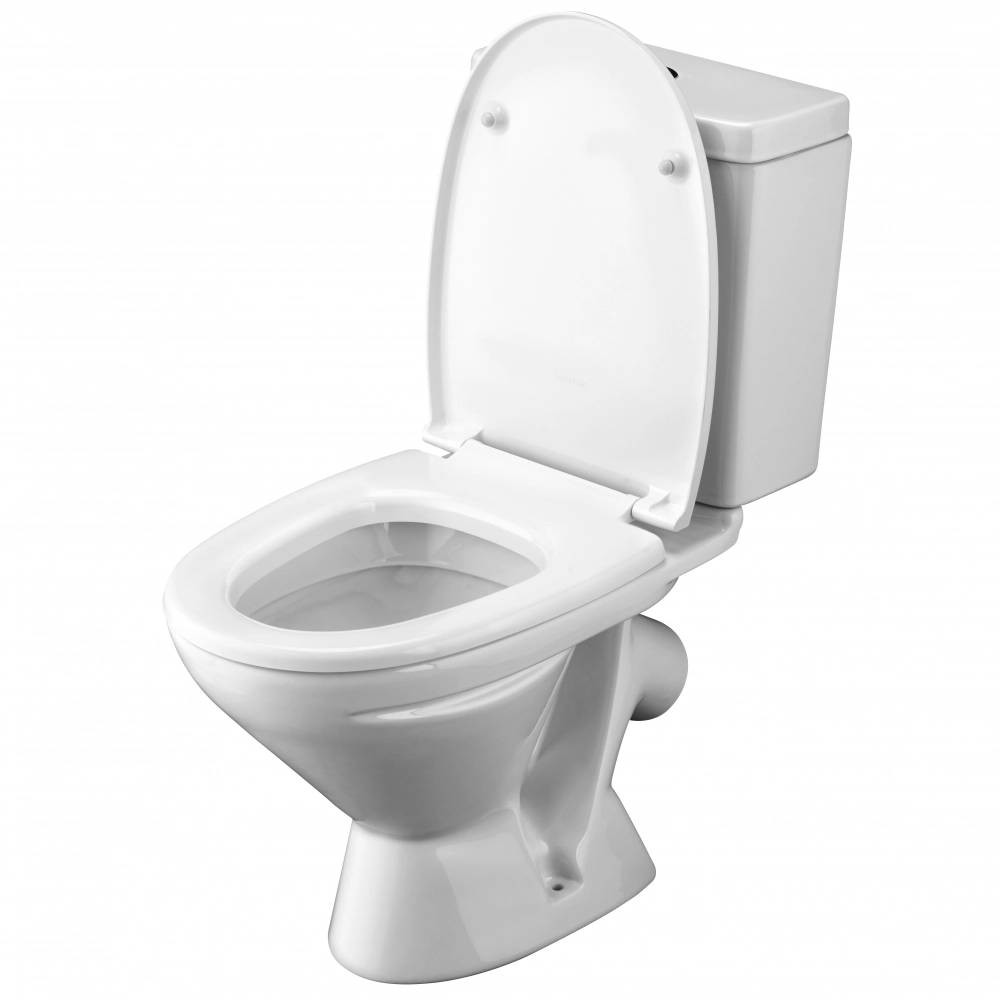 Унитаз-компакт Santek Лига косой выпуск с сиденьем и бачком 1WH302141