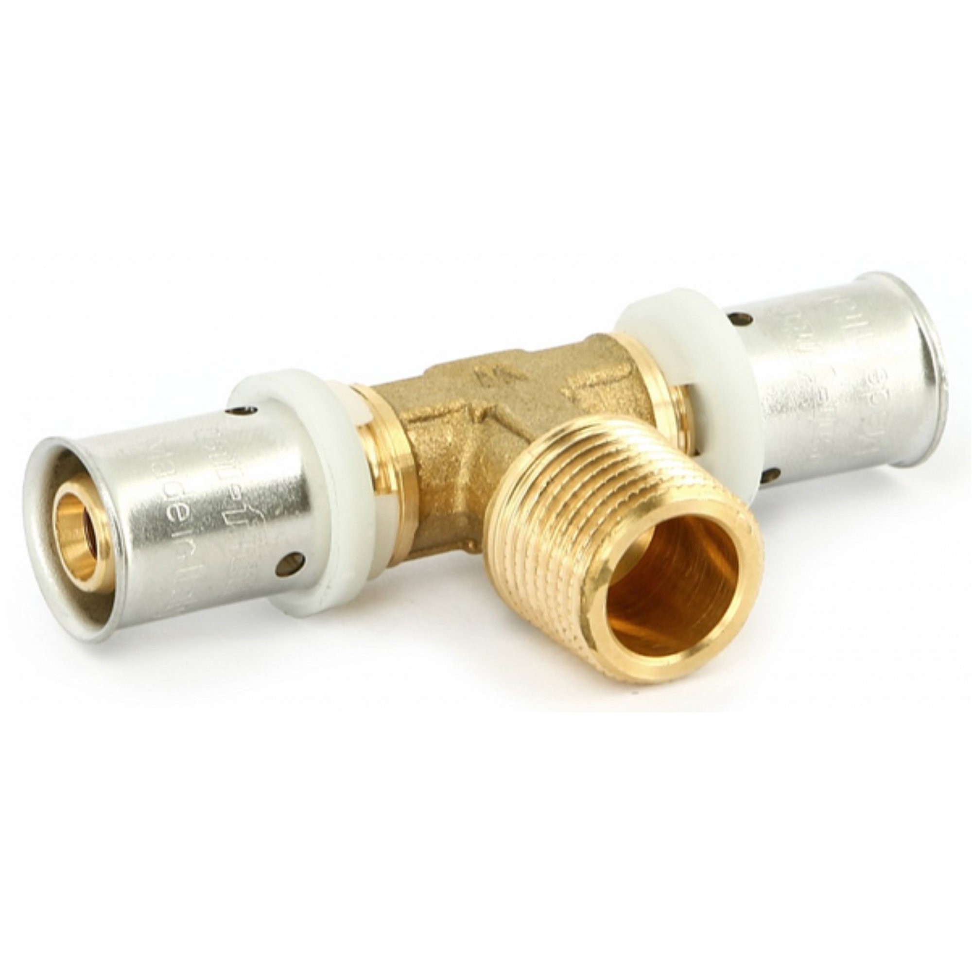 Тройник пресс Uni-Fitt с наружной резьбой 26х1х26 1513638