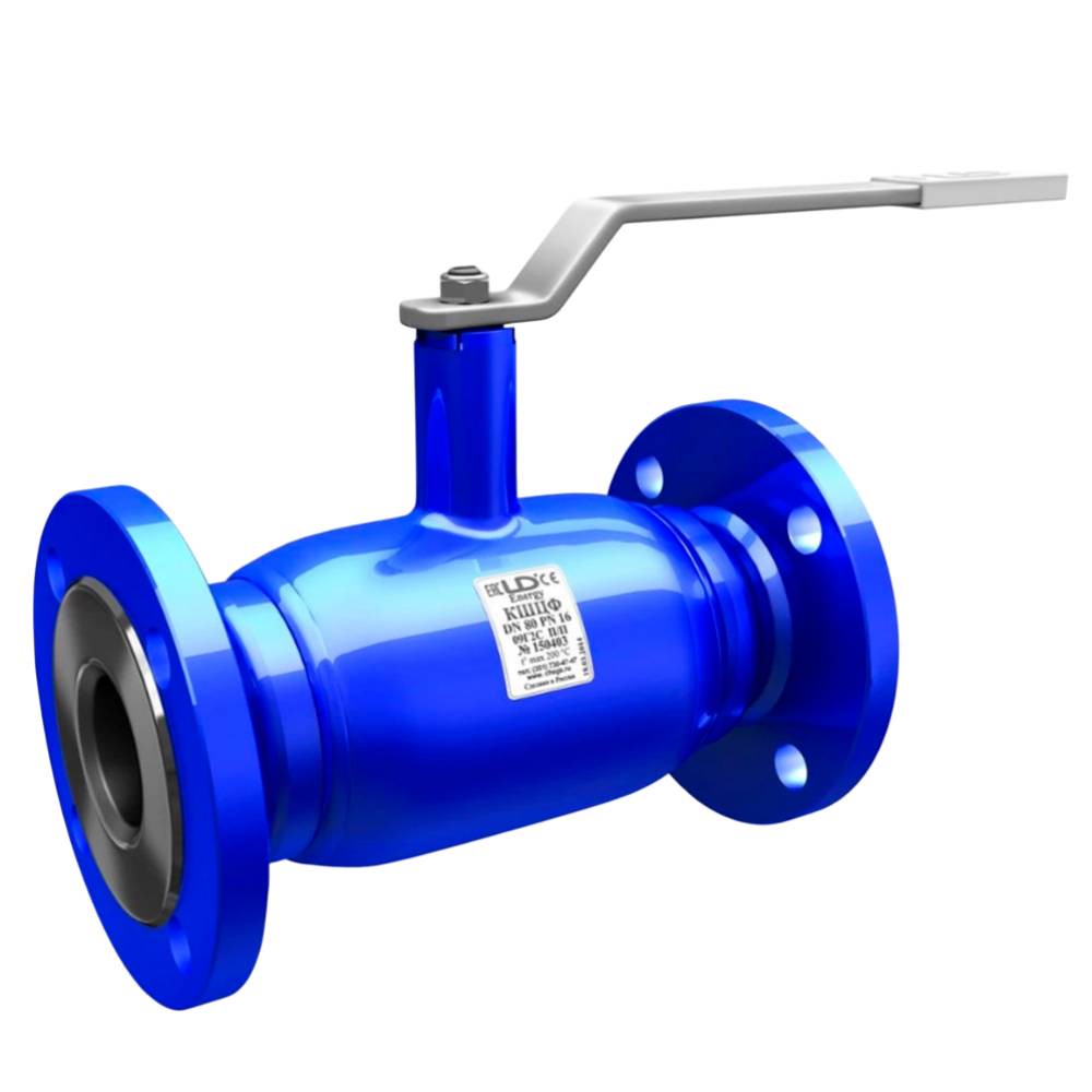 Кран шаровой стальной фланцевый LD Energy DN 200 PN 16 полнопроходной КШ.Ц.Ф.Energy.200.016.П/П.02