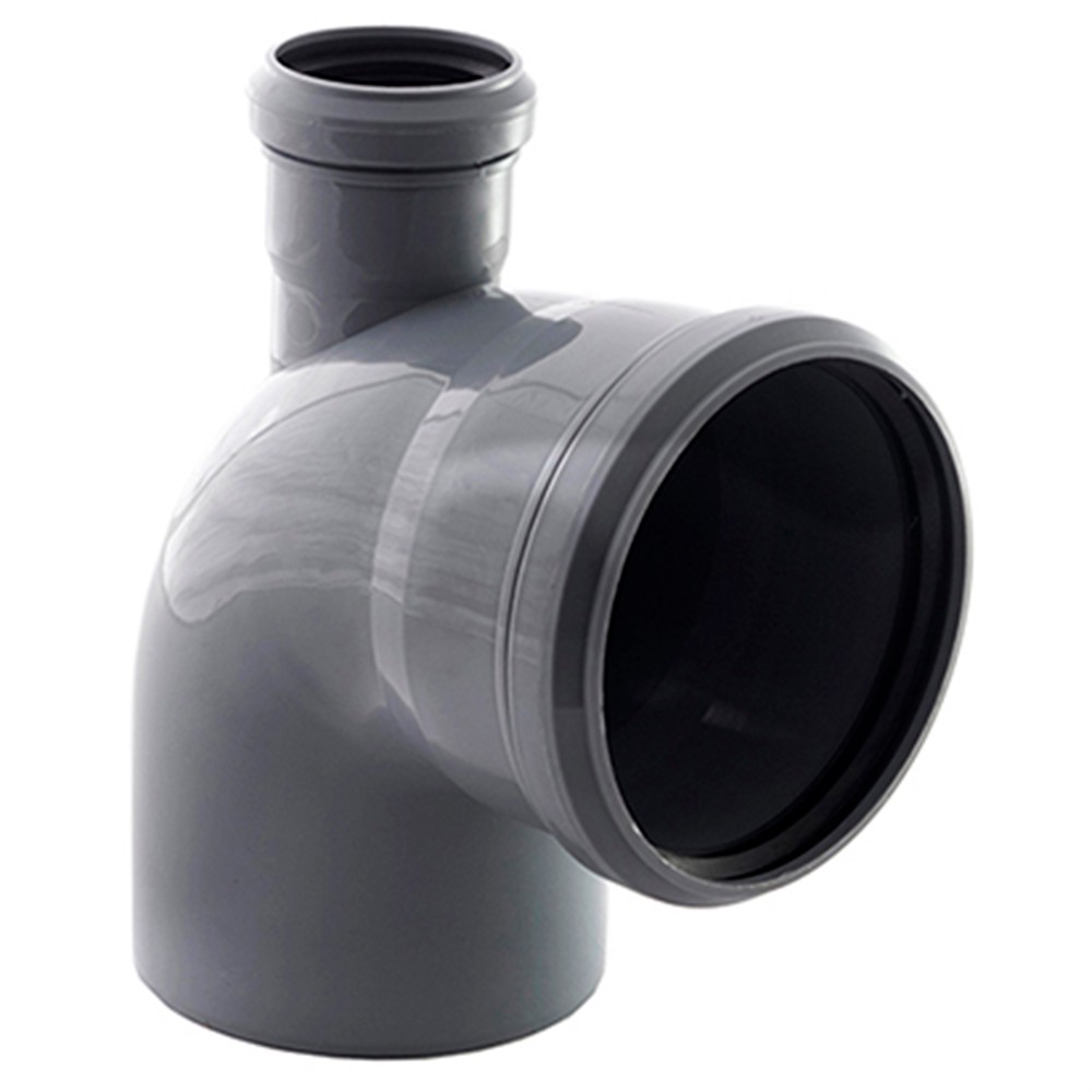 Отвод 90° Sinikon Comfort Plus 110/50 мм с дополнительным входом сверху 1611732