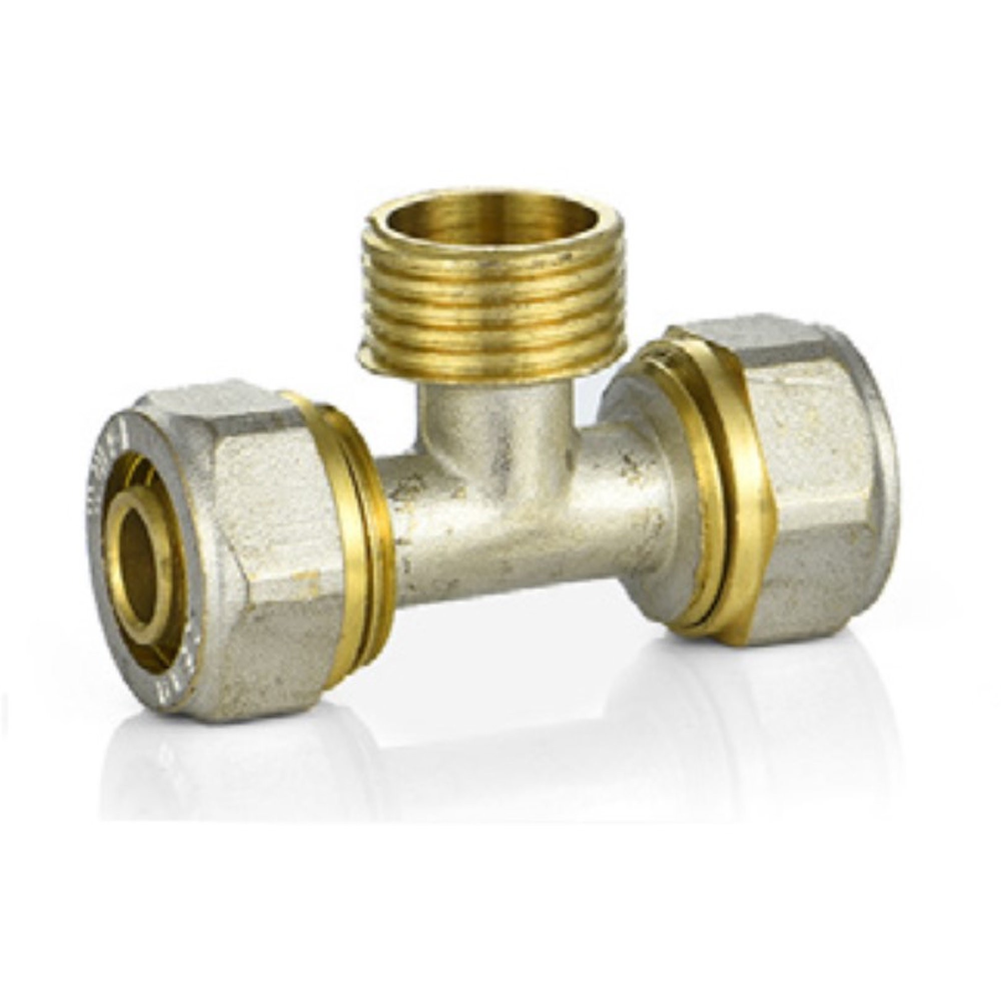 Тройник цанговый VIEIR 16х1/2 НРх16 MPTM163