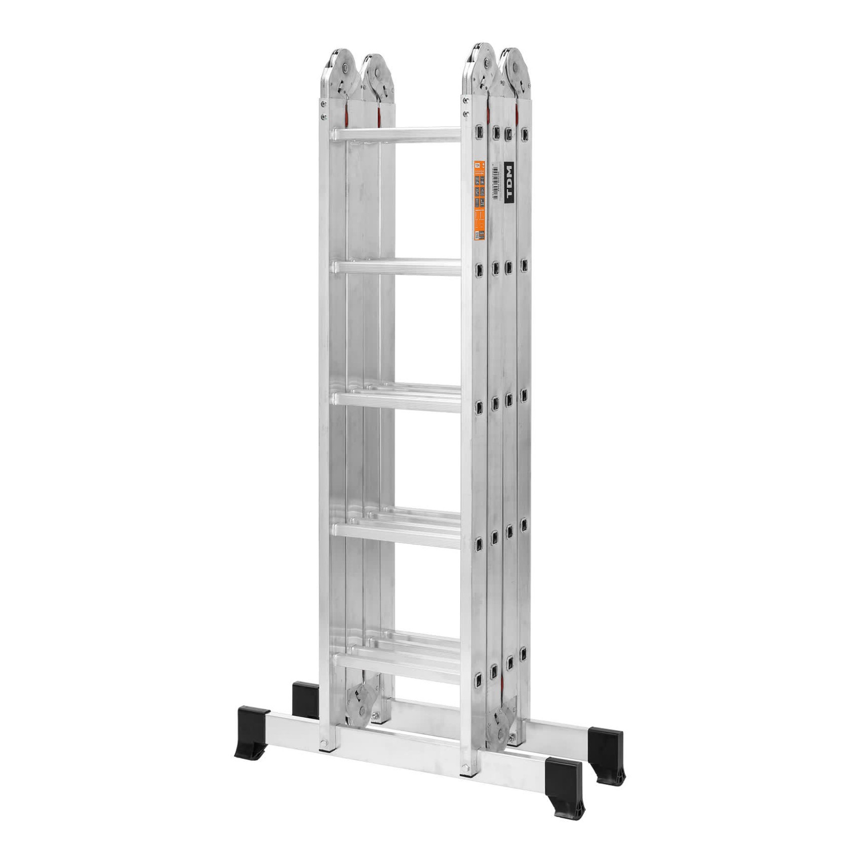 Лестница-трансформер TDM ELECTRIC алюминиевая 4 секции 5 ступеней SQ1028-0305