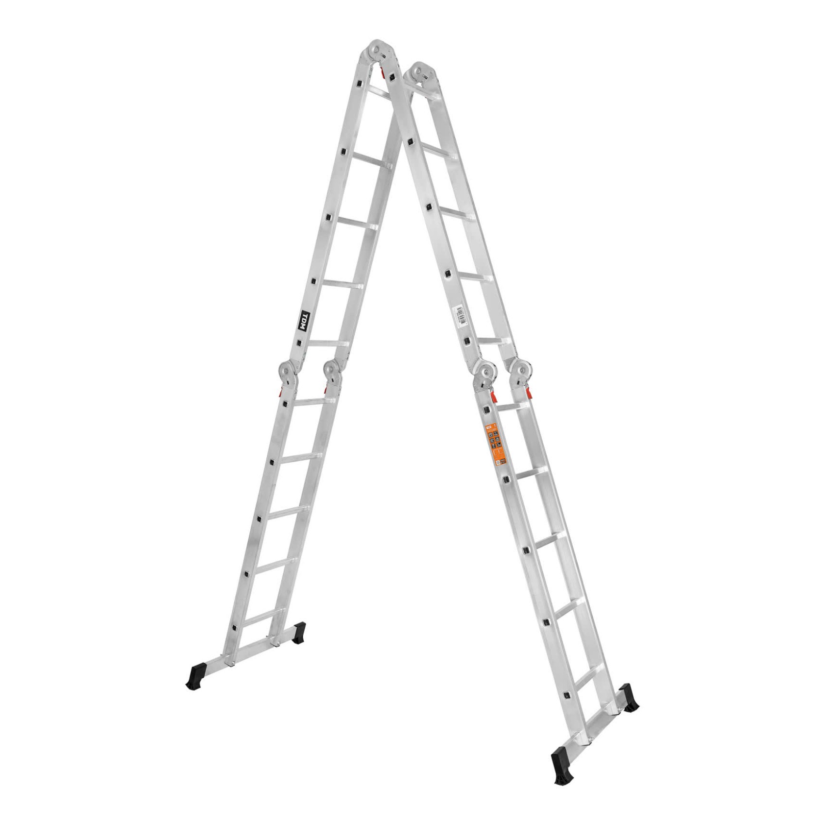 Лестница-трансформер TDM ELECTRIC алюминиевая 4 секции 5 ступеней SQ1028-0305