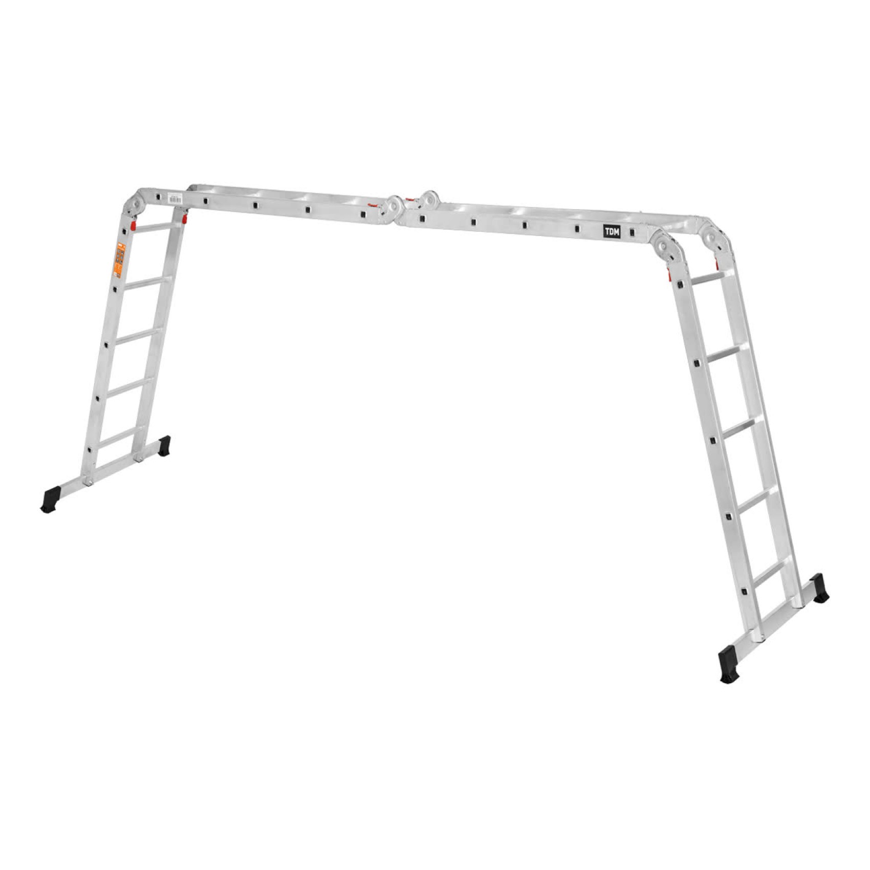 Лестница-трансформер TDM ELECTRIC алюминиевая 4 секции 5 ступеней SQ1028-0305