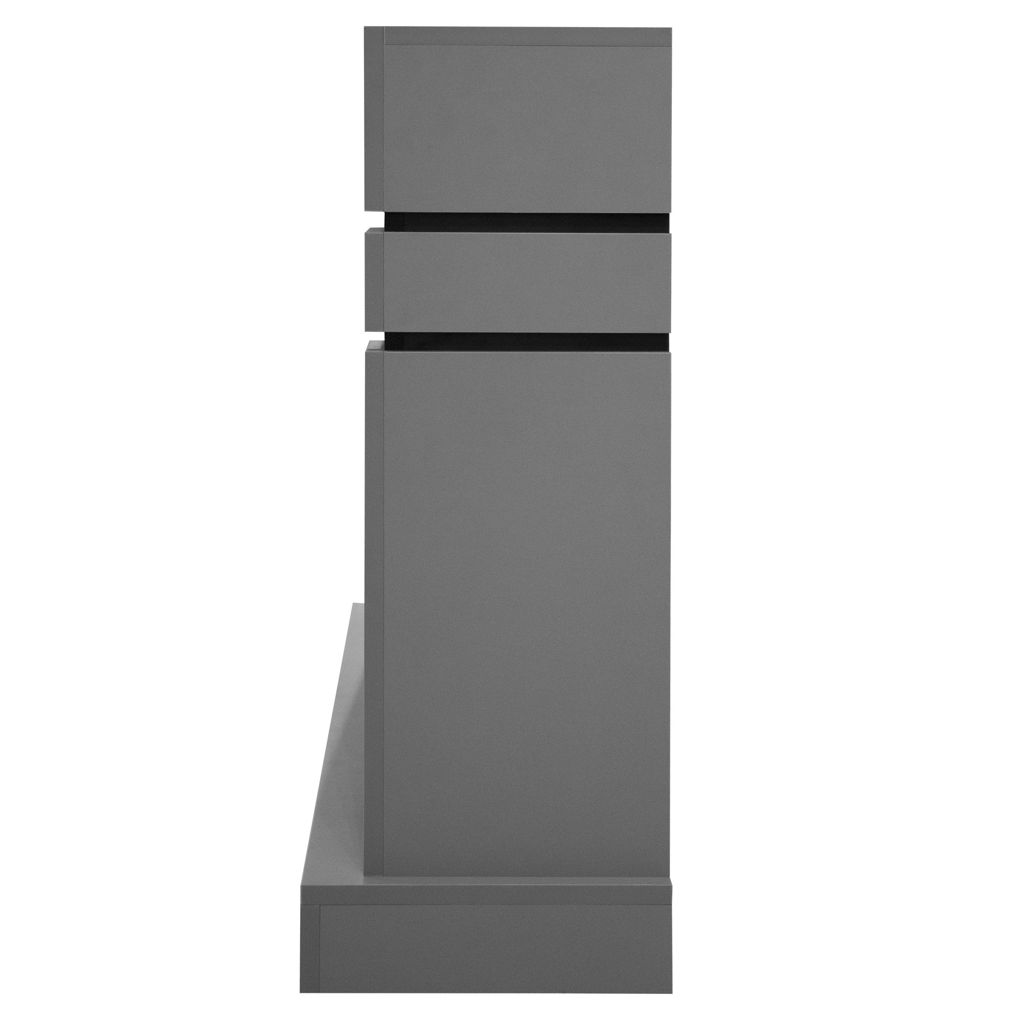 Каминокомплект Electrolux EFP/P-3620LS с порталом Lindos 42/40/36 светло-серый р/в 1706991