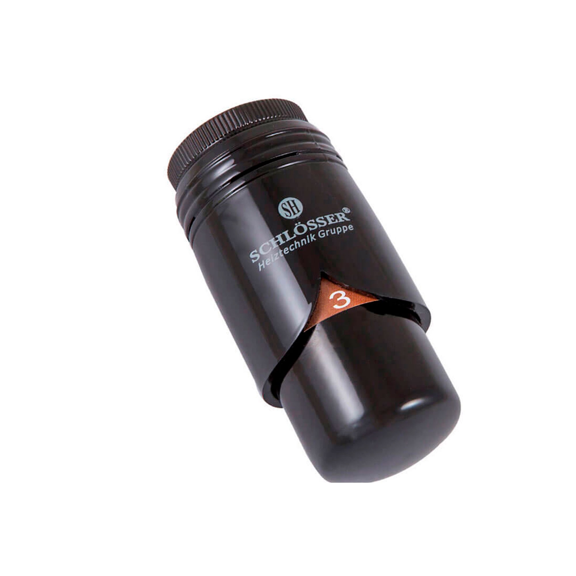 Термоголовка Schlosser Brillant M30x1.5 RAL 9005 600100004