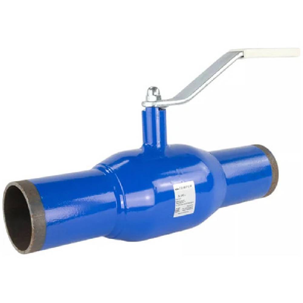 Кран шаровый TEMPER DN80 PN25 стандартнопроходной приварной 28220080
