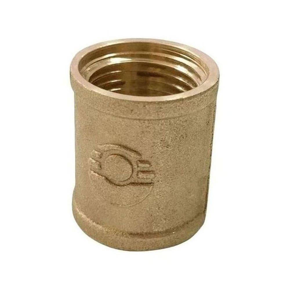 Муфта соединительная VALFEX ВР-ВР 1/2 латунная VF.520.N.0102