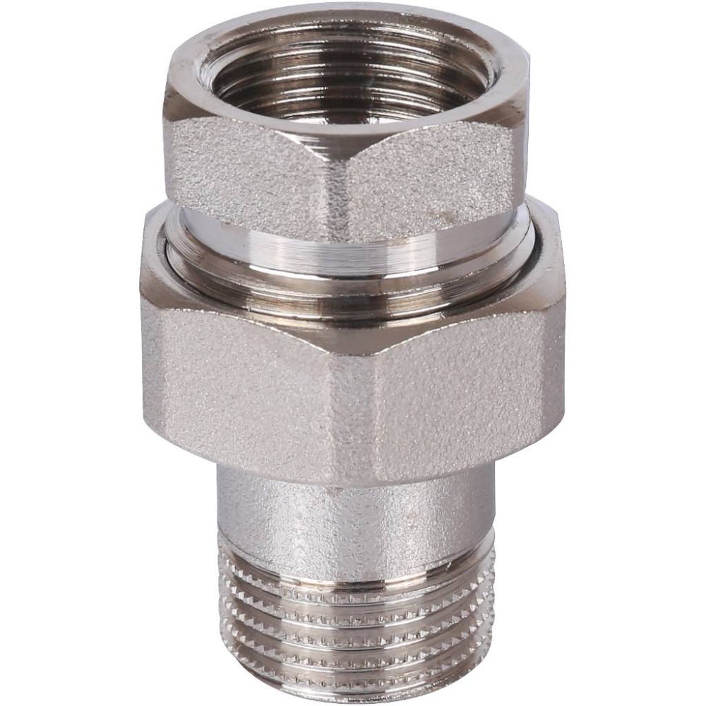 Соединение разъемное американка STOUT ВН 1/2 никелированное SFT-0045-000012