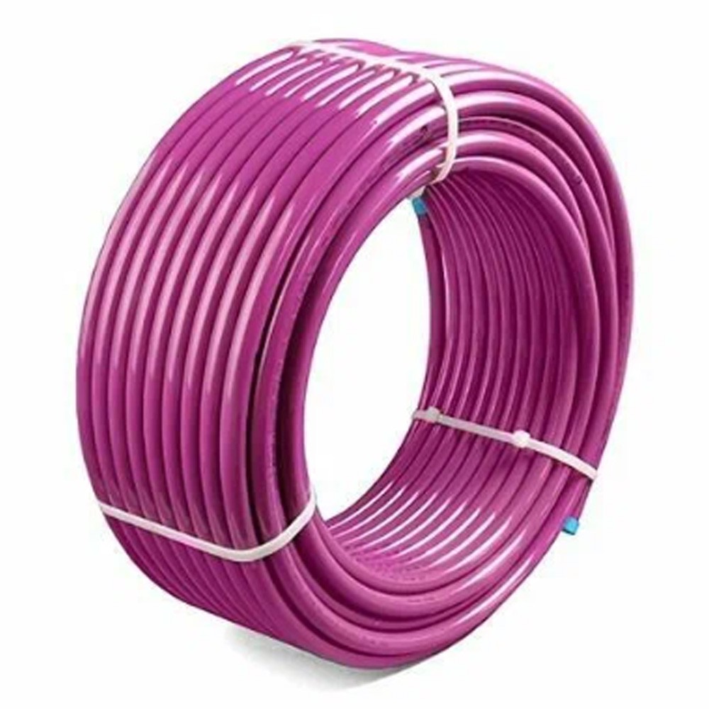 Труба из сшитого полиэтилена ONE PLUS PE-Xa EVOH 25x3.5 мм фиолетовая 50 м 1690233