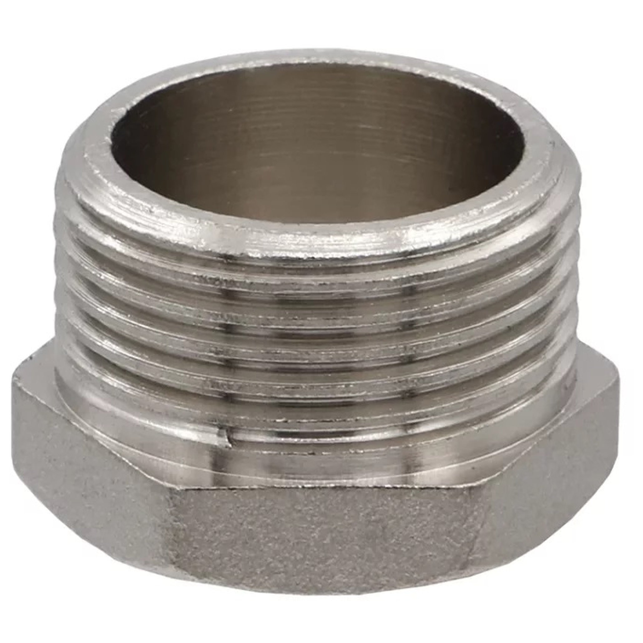 Заглушка резьбовая VIEIR наружная резьба 1 усиленная никелированная DTHN5-Z