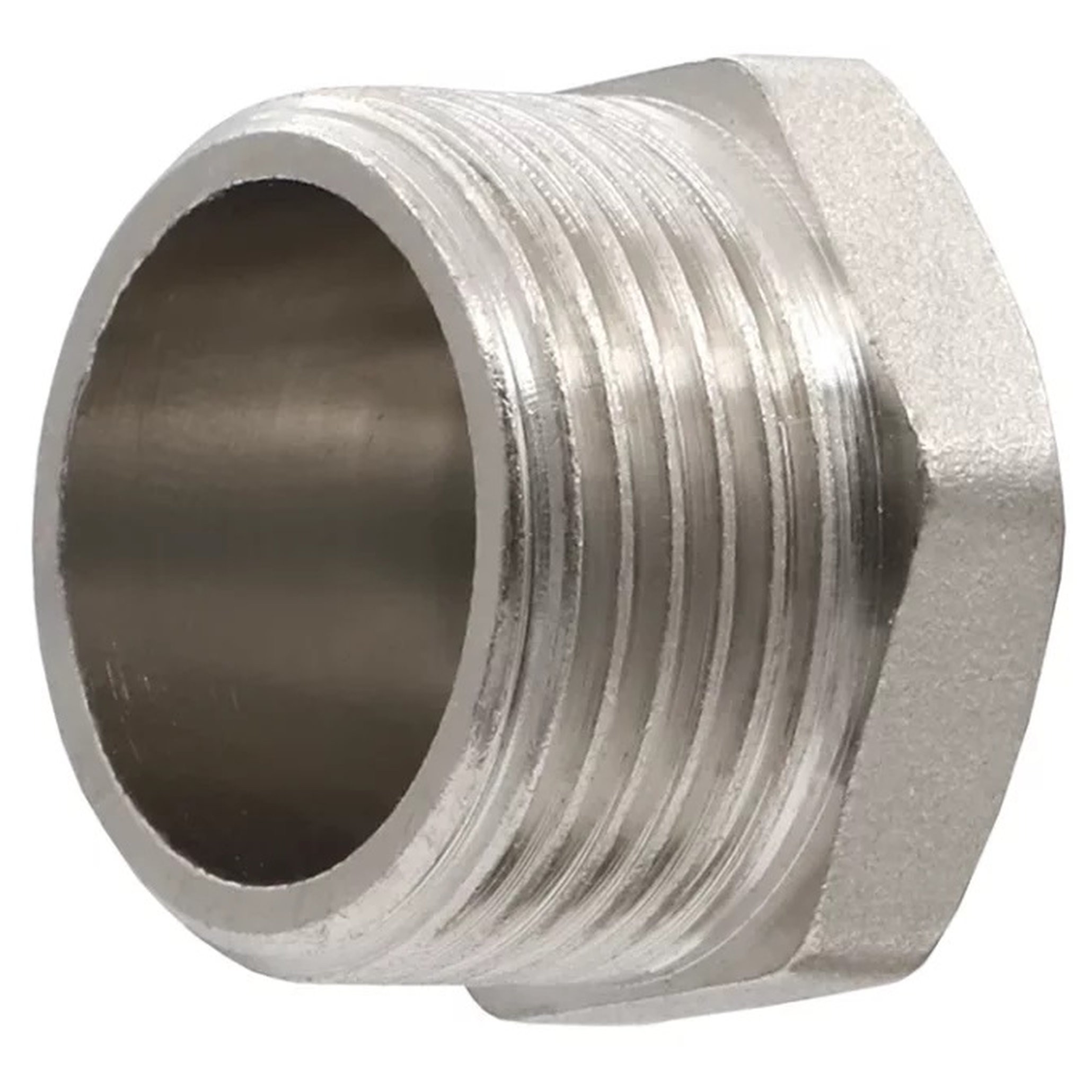 Заглушка резьбовая VIEIR наружная резьба 1 усиленная никелированная DTHN5-Z