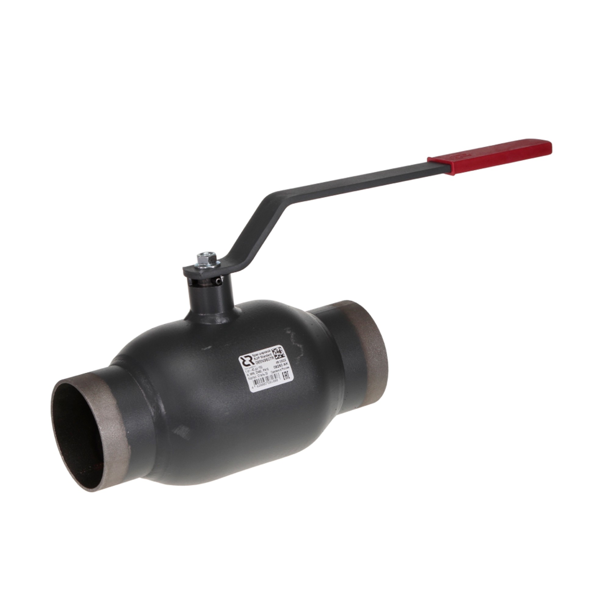 Кран шаровой Ридан JiP-R Standard WW DN80 PN16 под сварку с рукояткой 1457339