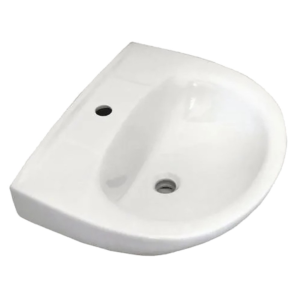 Умывальник подвесной Лобненский стройфарфор Антей 55 с отверстием под смеситель 10/1/5/1-77