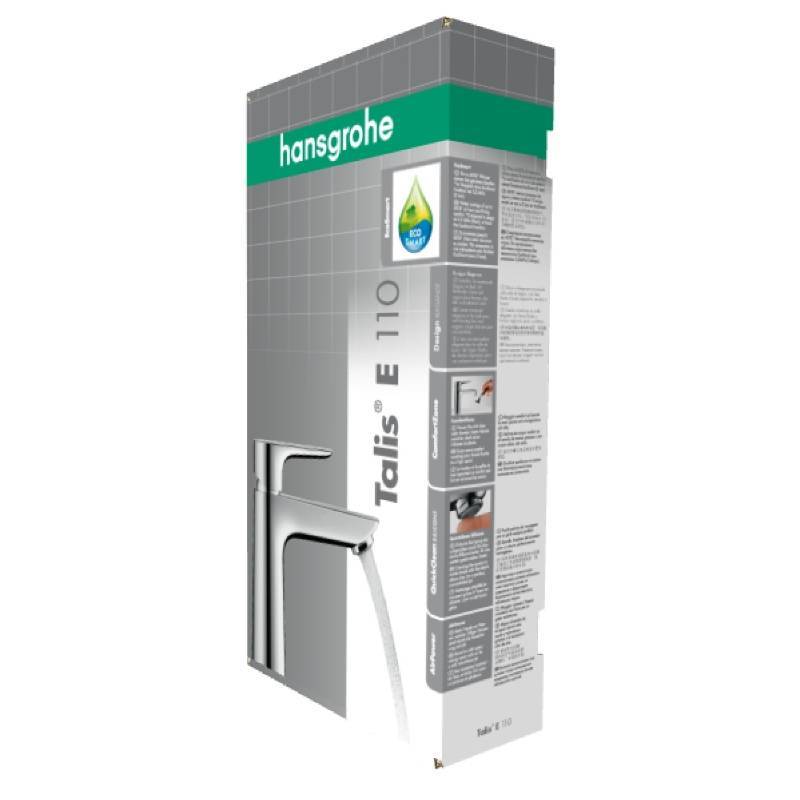 Смеситель для раковины Hansgrohe Talis E 110 однорычажный хром 71710000