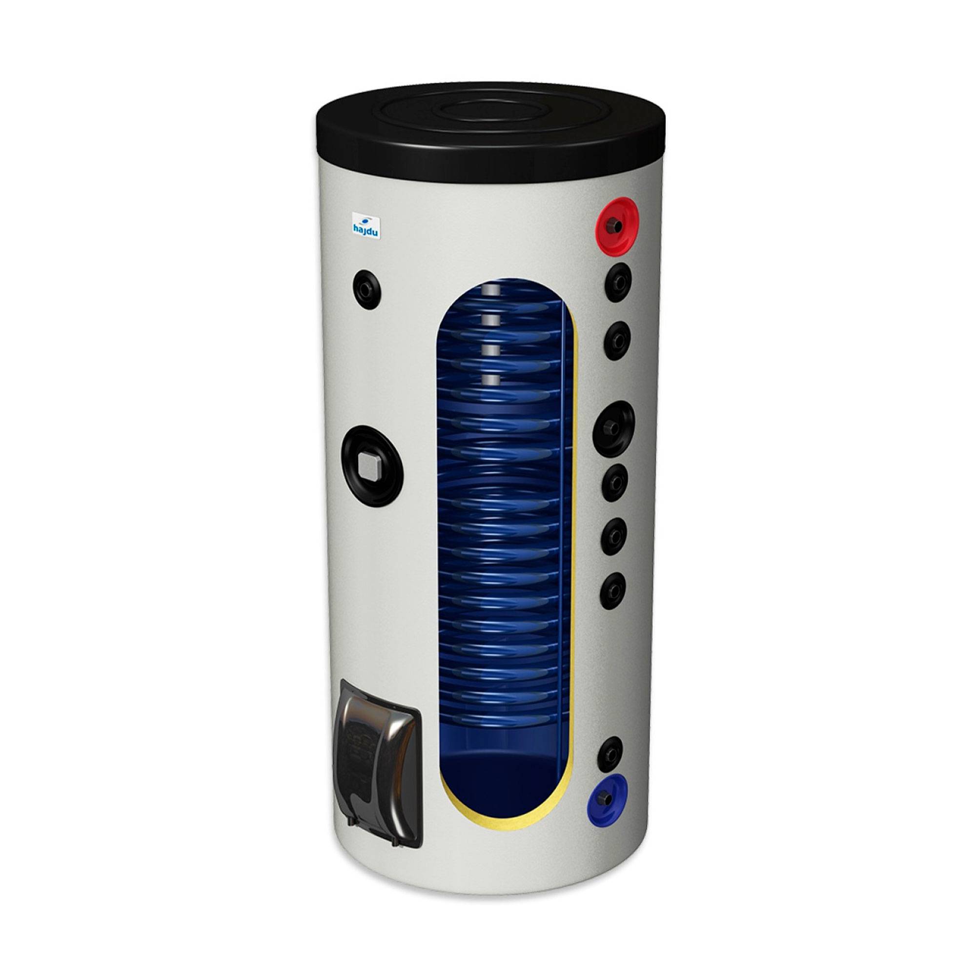 Бойлер косвенного нагрева напольный HAJDU STA 200C2 E с ТЭНом 2.4 кВт 2112431400