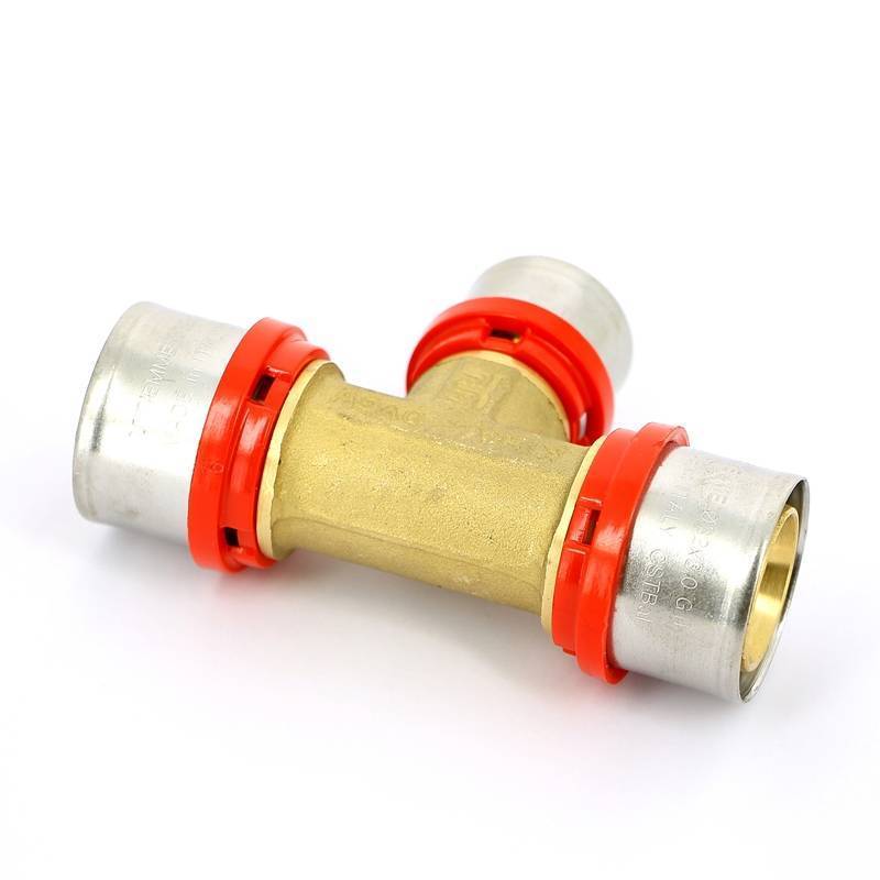 Тройник пресс Tiemme 32х26х32 мм 1650064