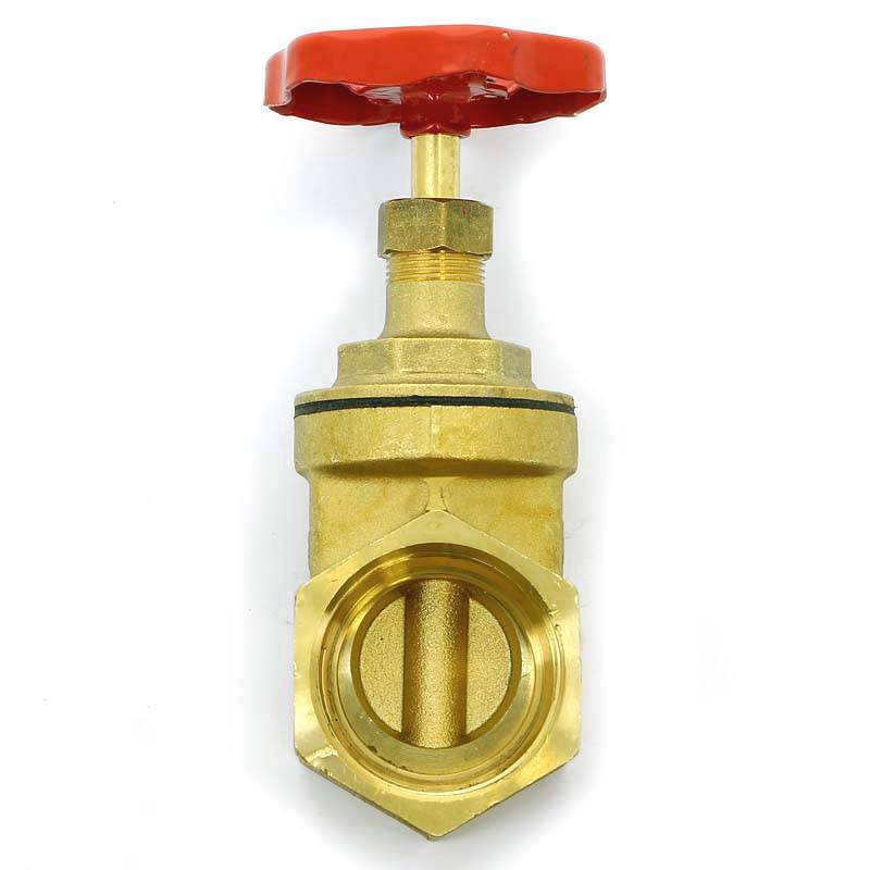 Задвижка клиновидная латунная Uni-Fitt 1 1/2 ВВ PN20 142G6000