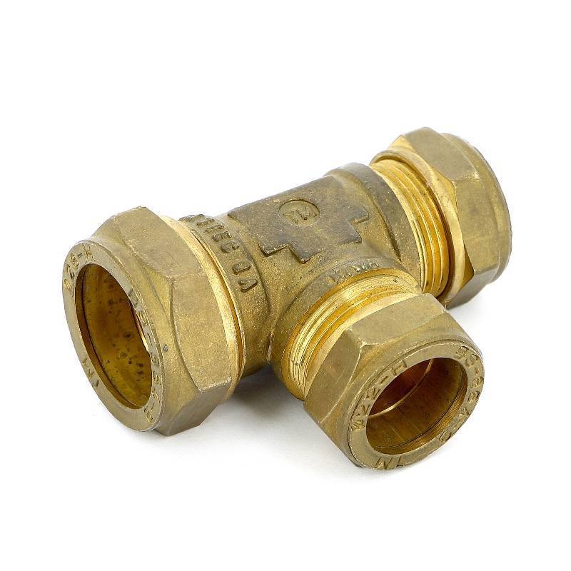 Тройник обжимной Tiemme 22х28х22 мм 1000212