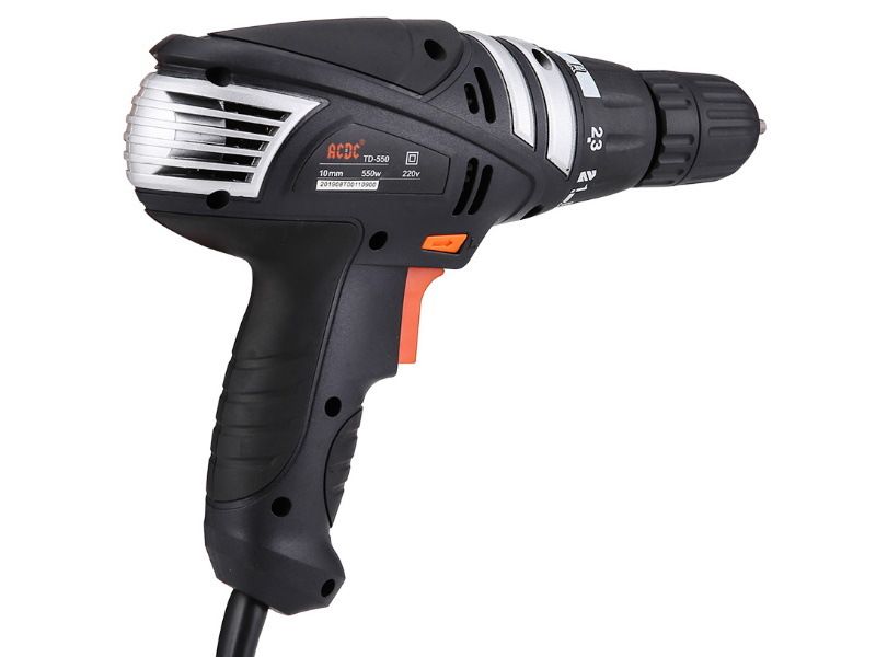 Дрель-шуруповерт сетевая ACDC TD-550 550 Вт TD-550